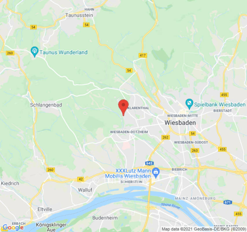 Wiesbaden campground, privater Stellplatz