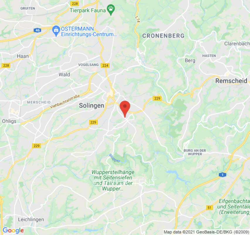 Campground in Solingen