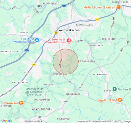Campsite in Wermelskirchen
