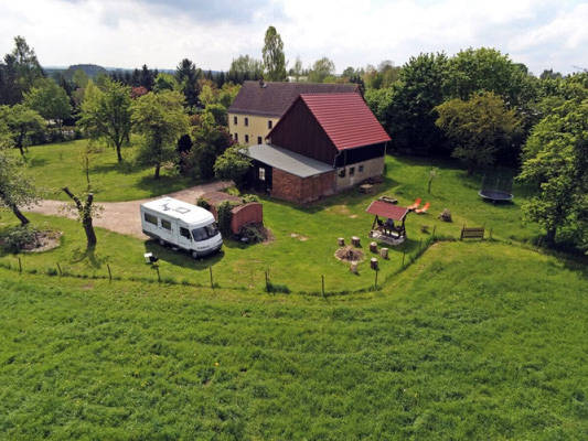 Wohnwagen & Wohnmobilstellplatz in Wilsdruff