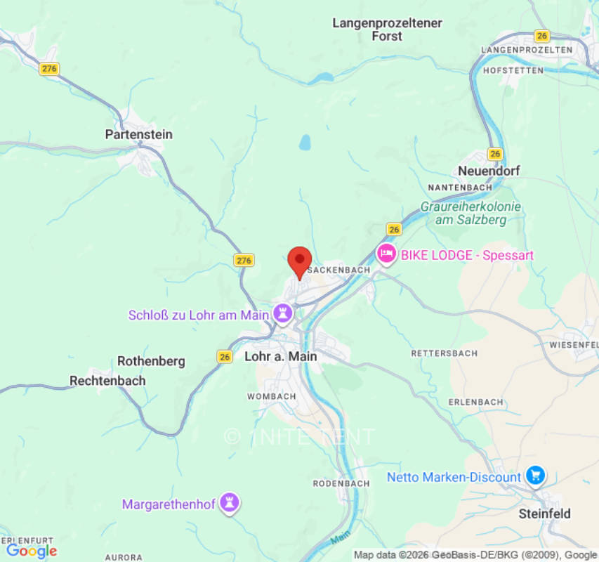 Zeltplatz in Lohr am Main