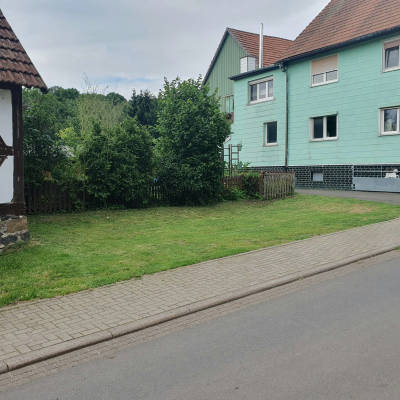 Parking space next to the farm