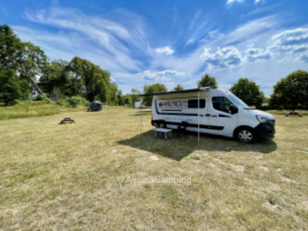 Camping in nature village by the paddock #2