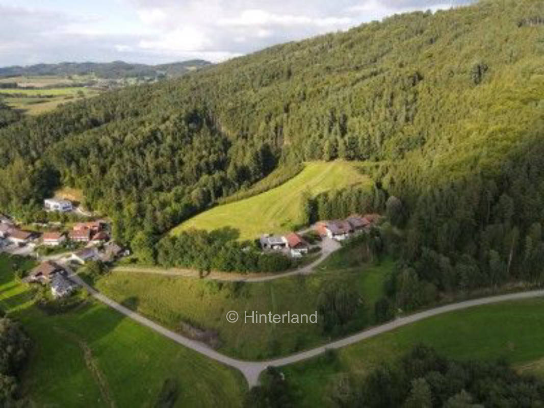 Kleiner Berghof im bayerischen Wald