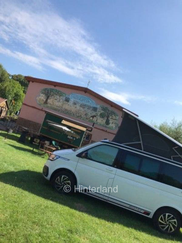 Wohnmobilstellplatz auf dem Naturbauernhof