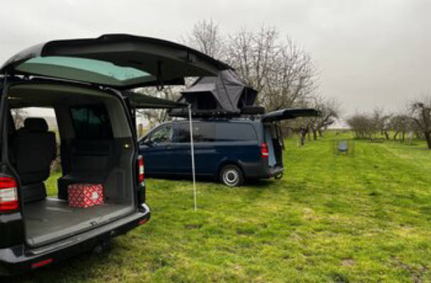 Camping at the Streuobstwiese 14Heiligen