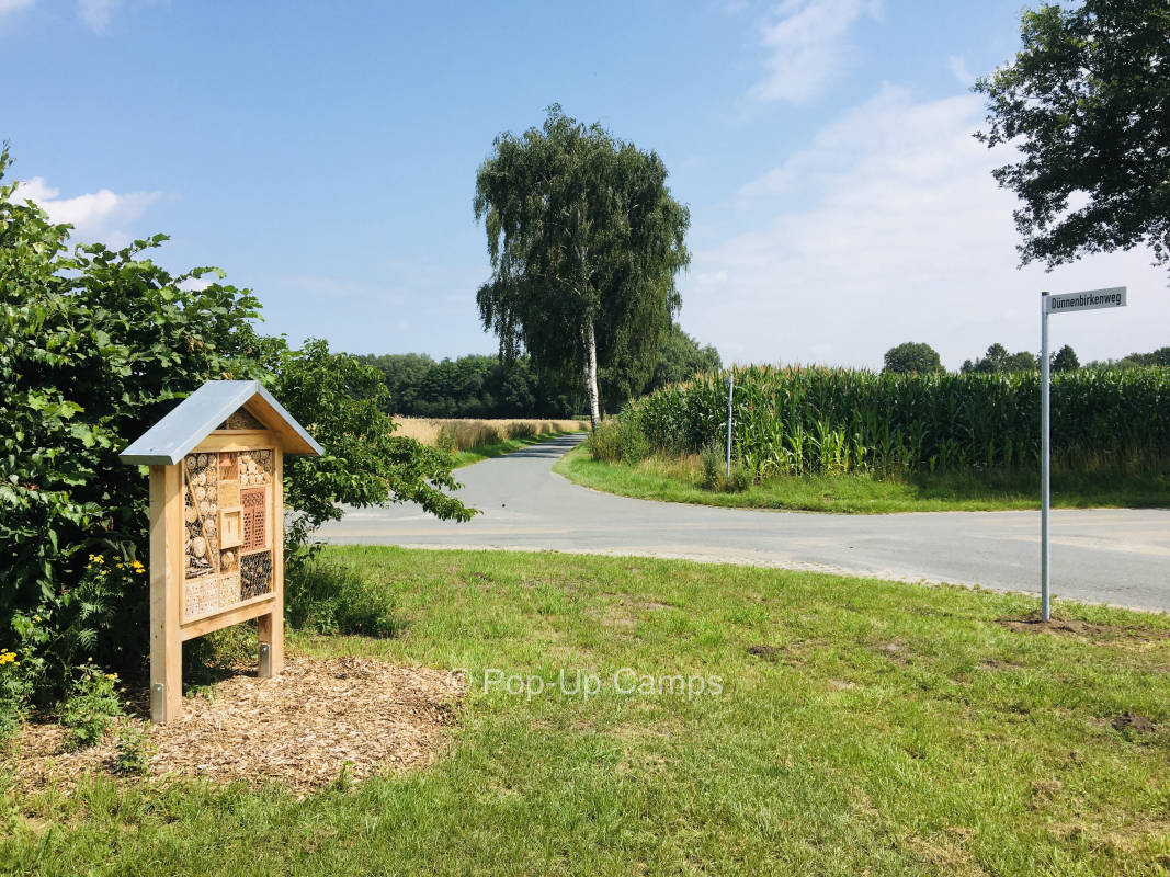 Beautiful place near the castle Surenburg