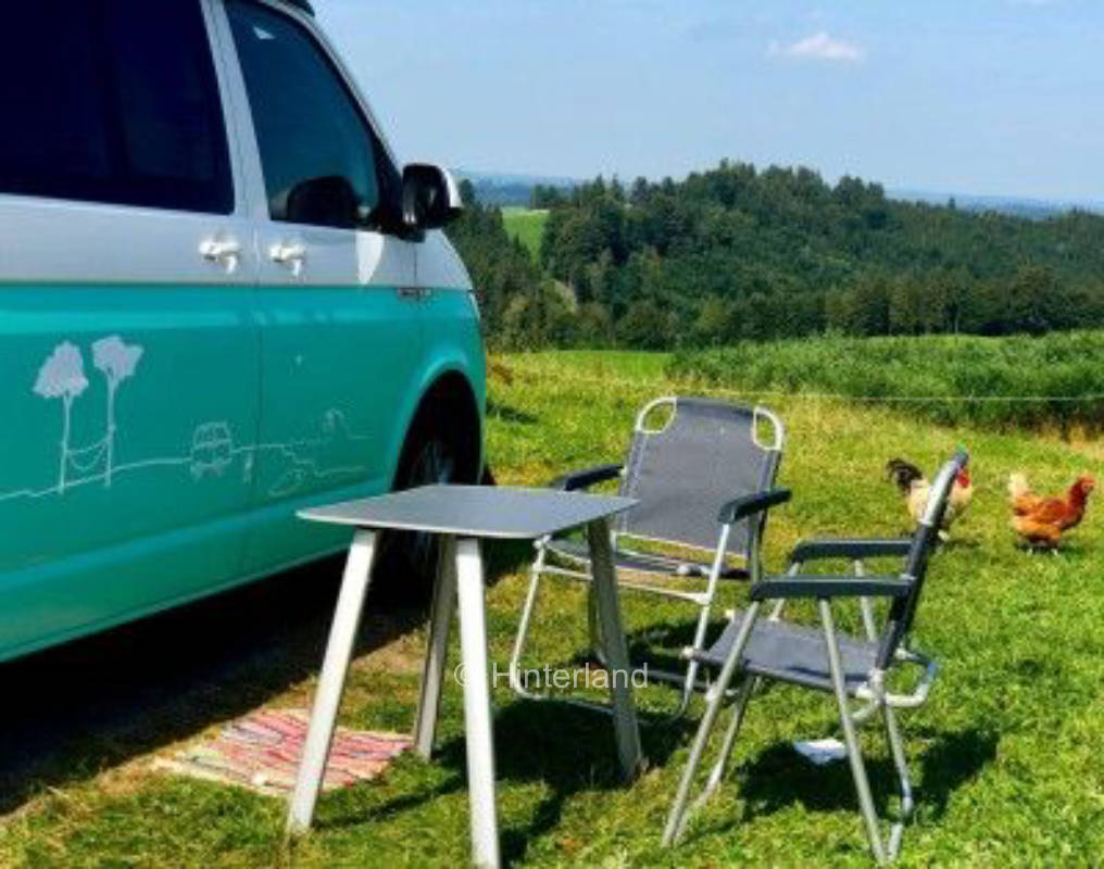 Blick ins liebliche Allgäu, privater Stellplatz