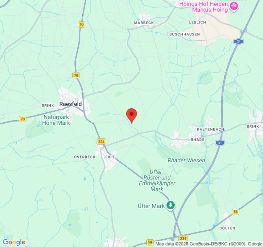 privater Stellplatz (Campspace 9601)