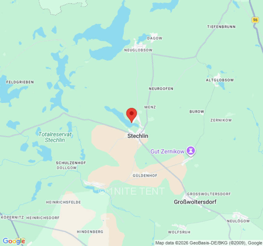 Zeltplatz in Stechlin