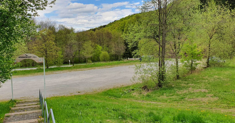 Pitches at the Sternrodt ski resort and adventure mountain