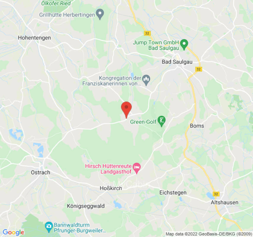 Horse paddock on the outskirts of the village