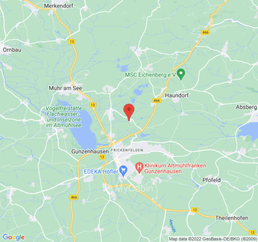 Idyllische Wiese nahe Altmühlsee