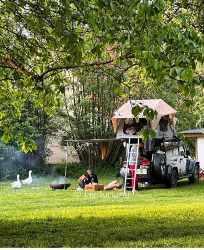 Rappengarten: Naturcamping zwischen Wald und Bach