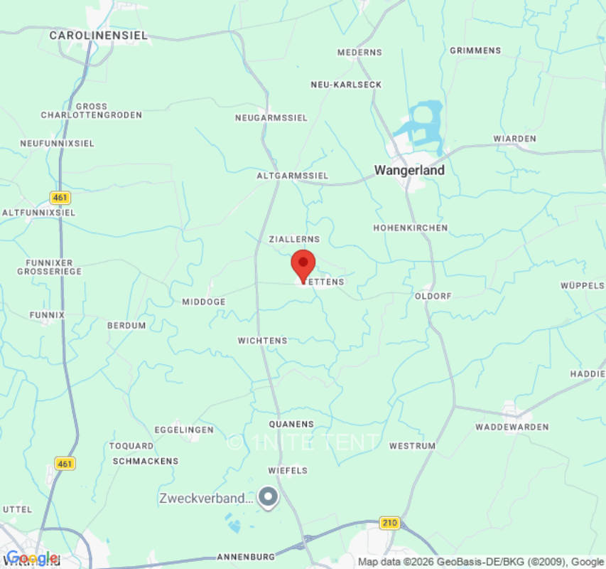 Zeltplatz in Wangerland