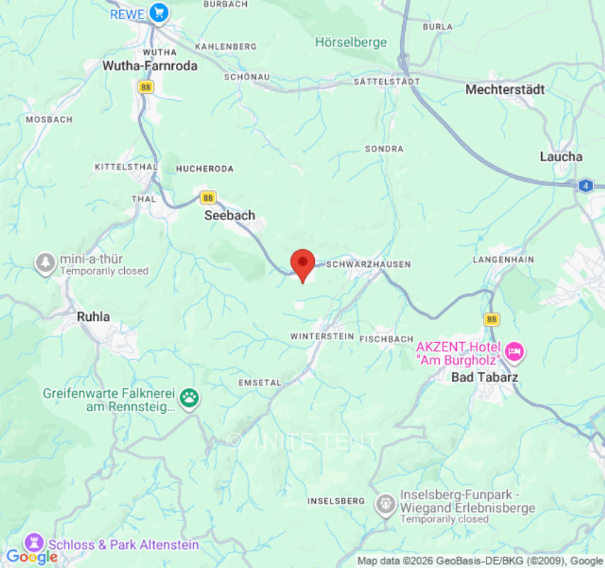 Zeltplatz in Waltershausen