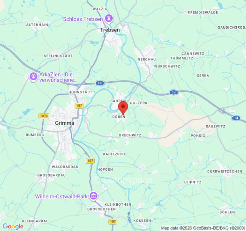 Platztyp für ein Fahrzeug (Campspace 28708)