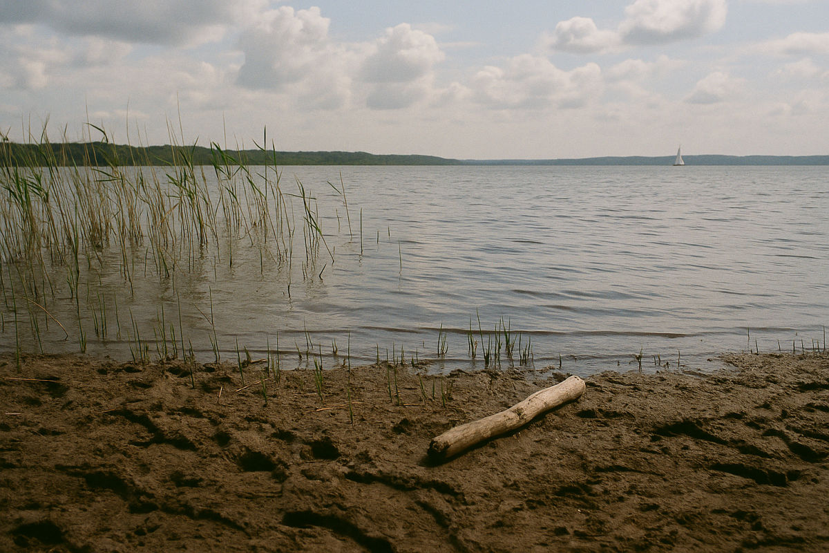 Der Unteruckersee – KI-generiertes Symbolbild