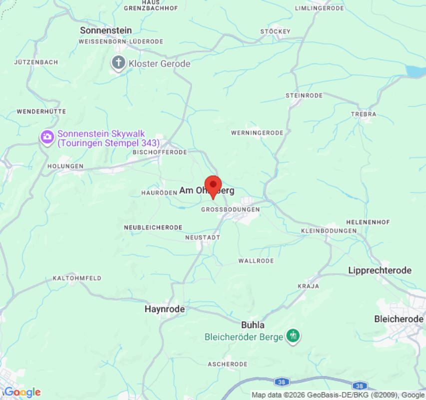 Ruhiger und gemütlicher Platz für im wunderschönen Eichsfeld (Campspace 7139)