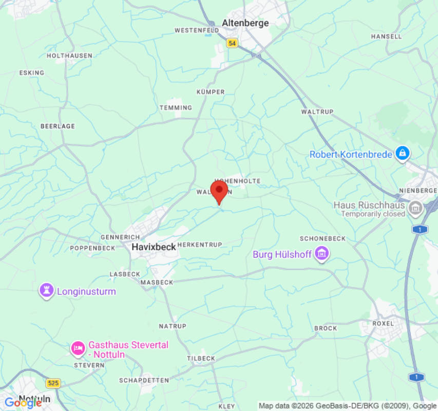 Rückzugsort im Münsterland - Ruhe, Natur und Du