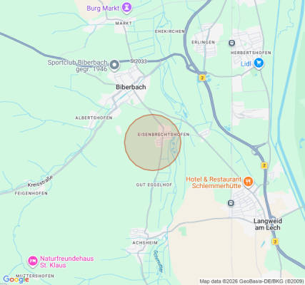 Camping site in Biberbach