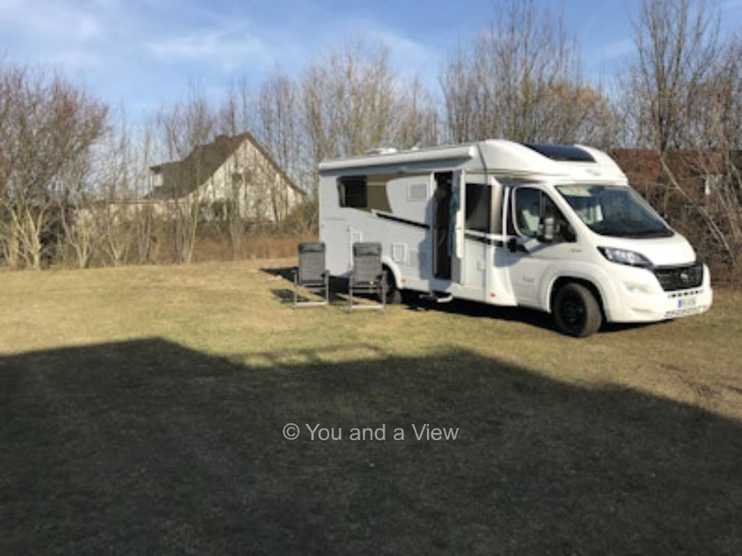 Stellplatz am grünen Stadtrand von Frankfurt Oder