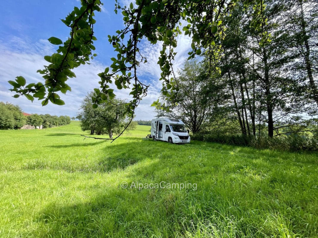 Pitch at the monastery wall #1