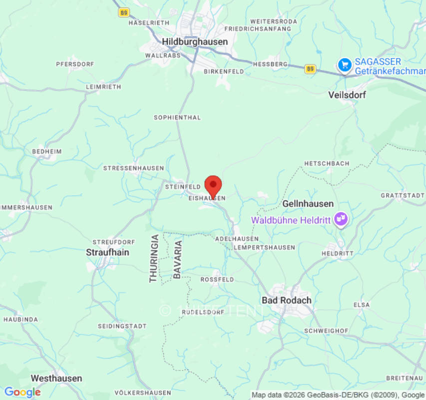 Zeltplatz in Straufhain