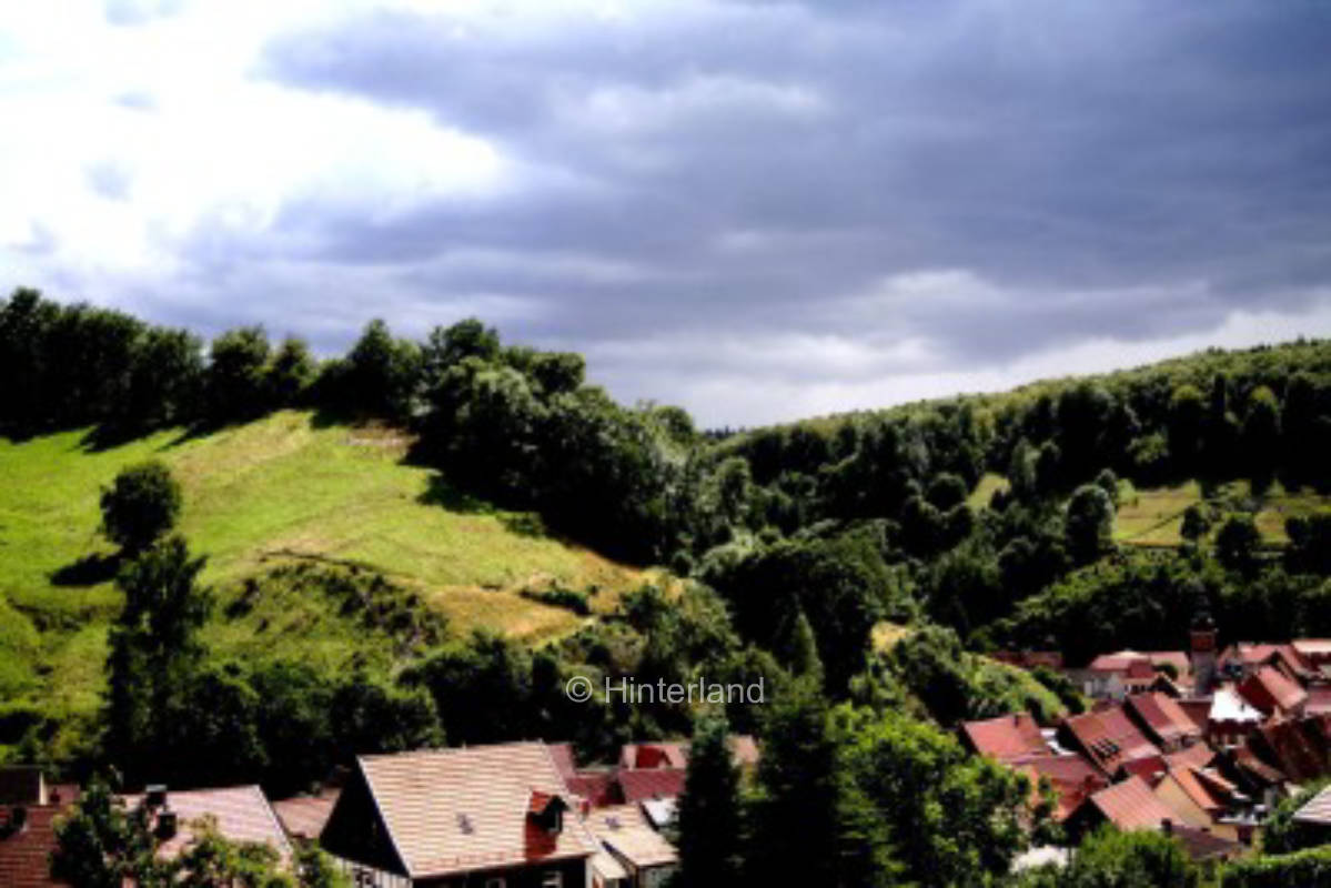 Herrliche Aussicht auf das schönste Dorf im Harz