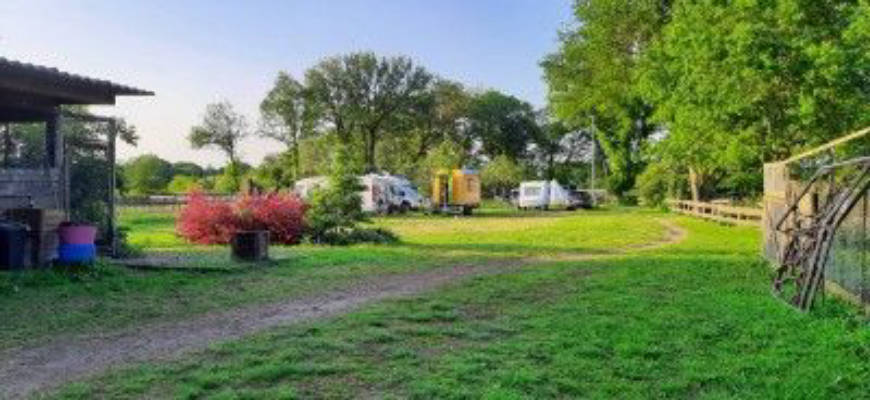 Idyllic Campsite near the Vecht