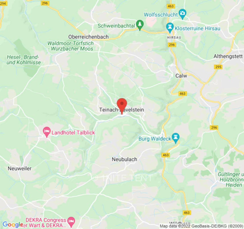 Zeltplatz in Bad Teinach-Zavelstein