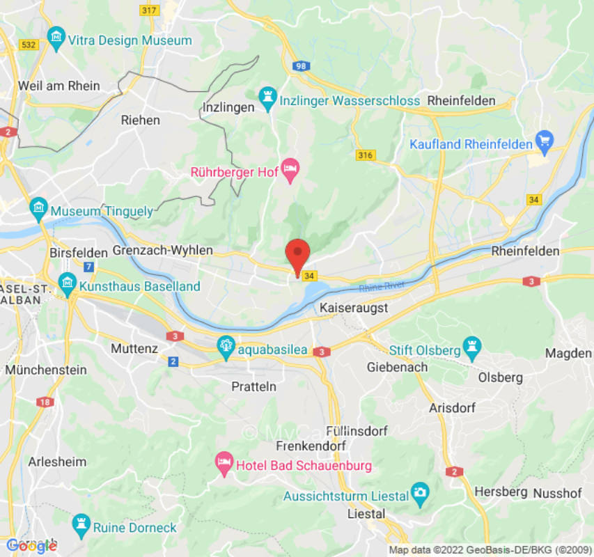 Flower meadow between Dinkelberg and Rhine