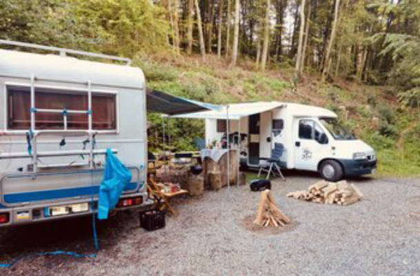 Camping Spot Log Cabin