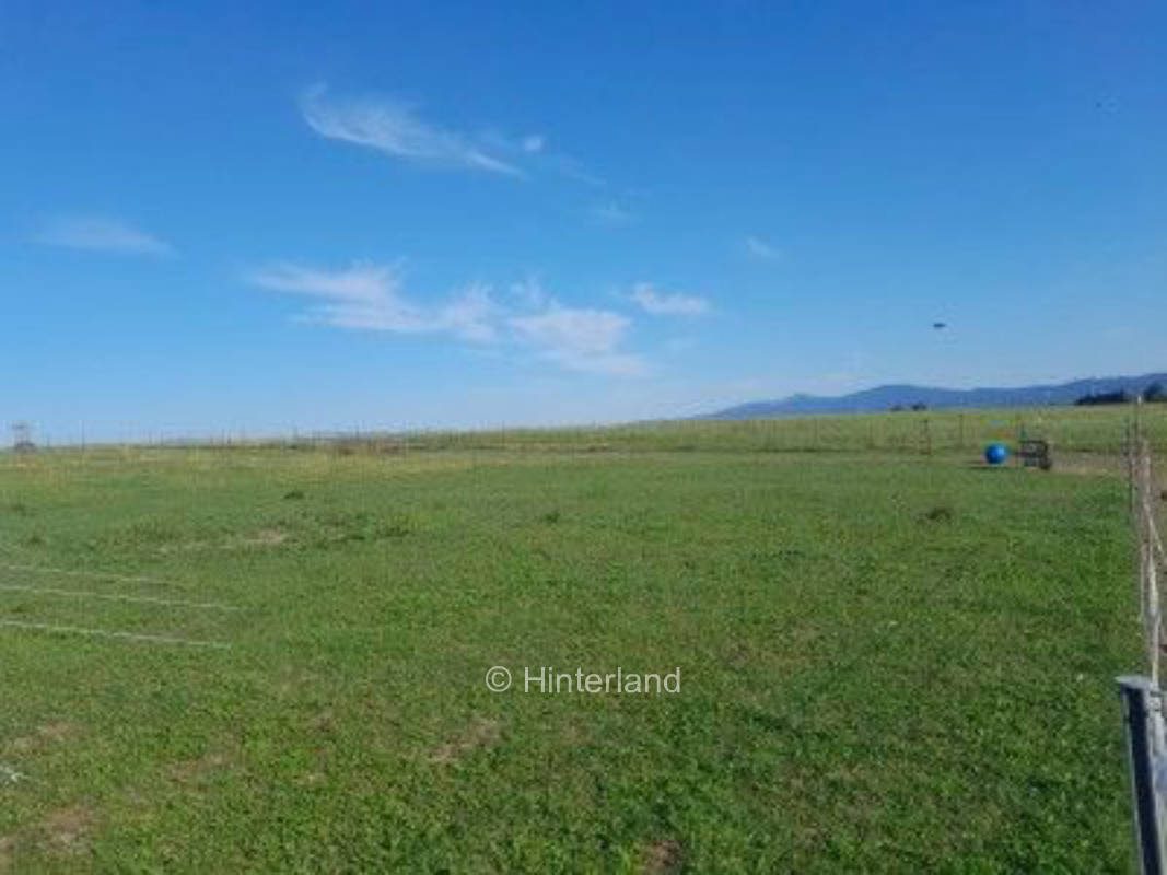 Camping an der Pferdekoppel mit Gebirgsblick